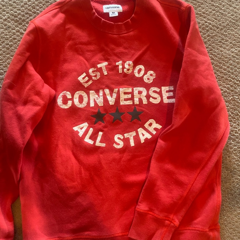 Unisex vintage converse sweatshirt . Like new